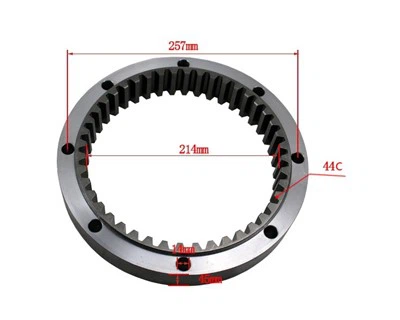 Alat Ganti Forklift 25803-02041 Gear Cincin Dalaman Untuk CPCD50~100