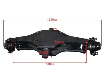 Hanzhi Forklift Parts Axle Rear Assy Untuk Hyster B966, 100% Premium (HQZC-HST-D1)