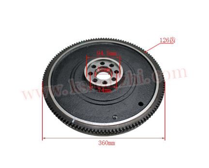 Bahagian Forklift  4 JG 2 / 493  Flywheel Assy 8-97107-954 - 2, E 2 4C1-60 2 01