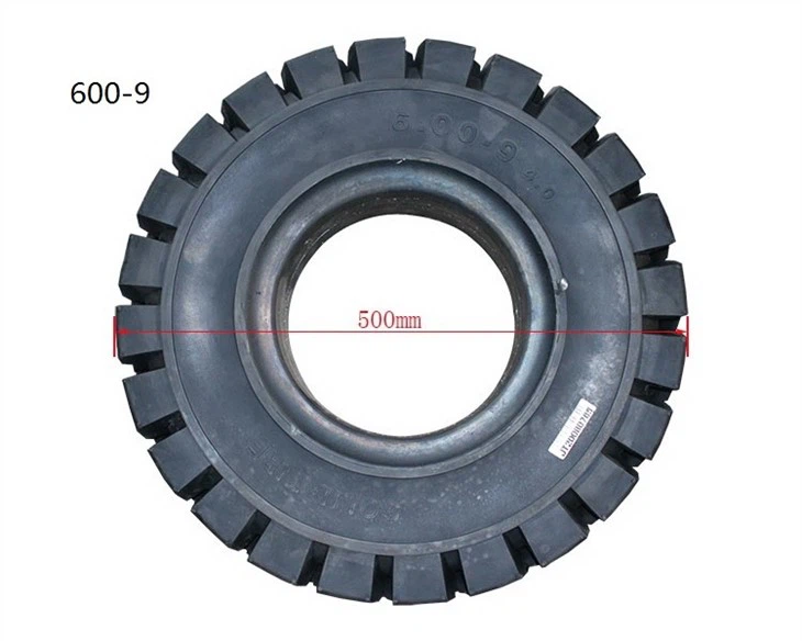 Forklift Parts 6.00-9, 7.00-12, 8.25-15 Rubber Solid Tire