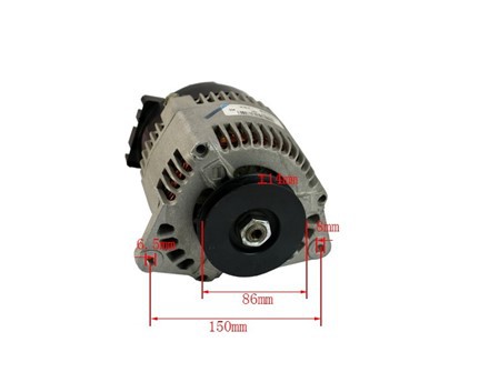 Bahagian Forklift Parts Engine Alternator Digunakan Untuk 1104D, dengan OEM 2871A701 / T416349, Kualiti yang terbaik