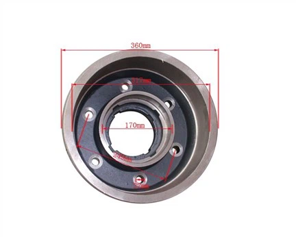 Bahagian Forklift H3QA3-02031Drum Brek& Hab Untuk CPCD45